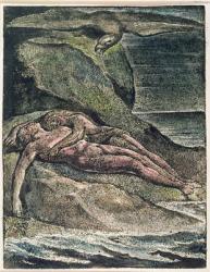 Milton a Poem: Albion on the rock, 1804 (relief etching, white engraving, w/c) | Obraz na stenu
