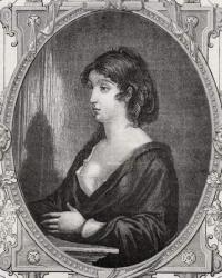 Aimee Cecile Renault (1774-94) engraved by Pannemaker after Rambert, from 'Histoire de la Revolution Francaise' by Louis Blanc (1811-82) (engraving) | Obraz na stenu