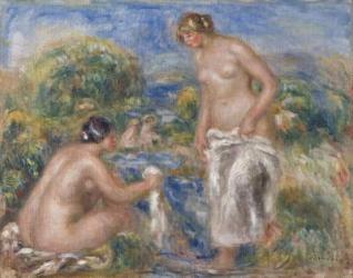 Bathing Women (oil on canvas) | Obraz na stenu
