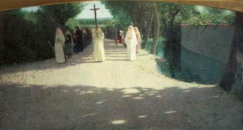 The Procession, 1892-95 (oil on canvas) | Obraz na stenu