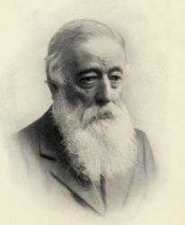 Portrait of the author, illustration from 'Passages From Arabia Deserta' by Charles Montagu Doughty, published 1931 (litho) | Obraz na stenu