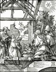 Nativity, from the Small Passion, 1510 (woodcut) | Obraz na stenu