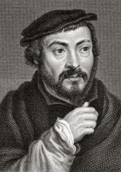 Sir Thomas More (1478-1535) (engraving) | Obraz na stenu