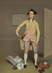 Samuel Thomas Russell in Samuel Foote's 'The Mayor of Garratt', c.1810-11 (oil on canvas) | Obraz na stenu