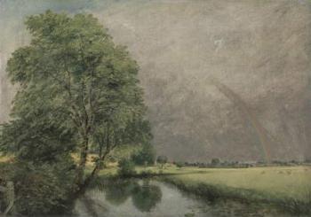 The Rainbow, near Salisbury (oil on canvas) | Obraz na stenu