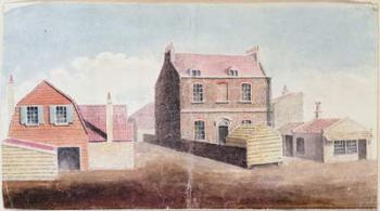 House of Matthew Felton, Horseferry Road (w/c on paper) | Obraz na stenu