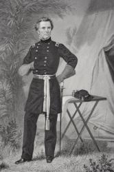 Portrait of Ormbsy McKnight Mitchel (1809-62) (litho) | Obraz na stenu