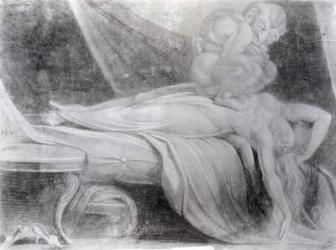 The Nightmare, 1781 (chalk on paper) | Obraz na stenu