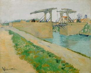 The Langlois Bridge, March 1888 (oil on canvas) | Obraz na stenu