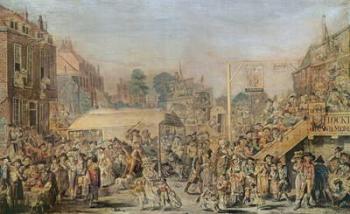 Edmonton Statute Fair, 1788 (w/c on paper) | Obraz na stenu