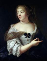 Portrait of Marie de Rabutin-Chantal, Madame de Sevigne (1626-96) (oil on canvas) | Obraz na stenu