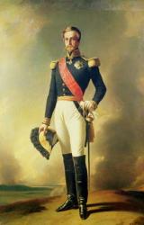 Portrait of Henri-Eugene-Philippe-Louis d'Orleans (1822-97) Duke of Aumale, 1846 (oil on canvas) | Obraz na stenu