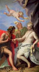 Bacchus and Ariadne (oil on canvas) | Obraz na stenu
