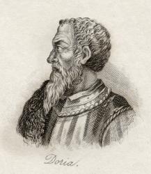 Andrea Doria, from 'Crabb's Historical Dictionary', published 1825 (litho) | Obraz na stenu