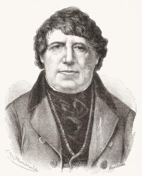 Daniel O'Connell, 1775  1847, aka The Liberator The Emancipator. Irish political leader. From Nuestro Siglo, published 1883. | Obraz na stenu