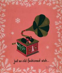 Just An Old Fashioned Wish, Christmas card | Obraz na stenu