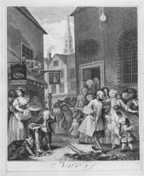 Times of the Day, Noon, 1738 (engraving) | Obraz na stenu