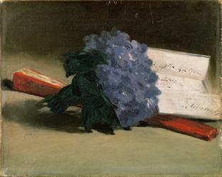 Bouquet of Violets, 1872 (oil on canvas) | Obraz na stenu