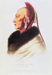 An Osage Chief (colour litho) | Obraz na stenu