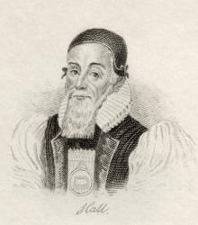 Joseph Hall, from 'Crabb's Historical Dictionary', published 1825 (litho) | Obraz na stenu