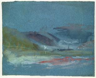 River bank, c.1830 (w/c on paper) | Obraz na stenu