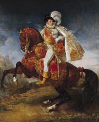 Equestrian Portrait of Jerome Bonaparte (1784-1860) 1808 (oil on canvas) | Obraz na stenu