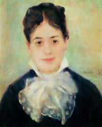 Woman Smiling, 1875 (oil on canvas) | Obraz na stenu