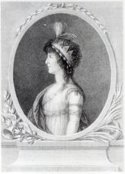 Angelica Catalani, engraved by Francesco Bartolozzi, 1802 (engraving) | Obraz na stenu