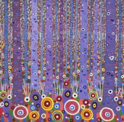 Purple Forest 1, 2012, (acrylic on canvas) | Obraz na stenu