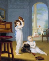Emily and George Mason, c.1794-95 (oil on canvas) | Obraz na stenu