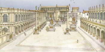 Imperial Forum. Rome | Obraz na stenu
