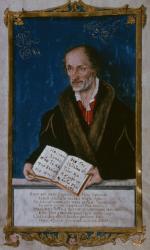 Portrait of Philipp Melanchthon (vellum) | Obraz na stenu