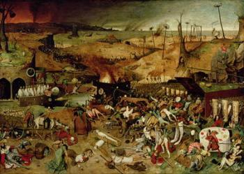 The Triumph of Death, c.1562 (oil on panel) (for details see 69068-71 and 156438) | Obraz na stenu