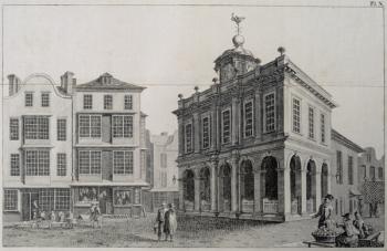 The Exchange, Cork, Ireland (engraving) | Obraz na stenu