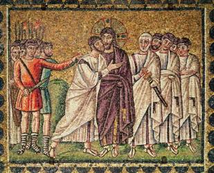 The Kiss of Judas, Scenes from the Life of Christ (mosaic) | Obraz na stenu