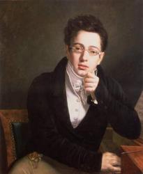Portrait of Franz Schubert (1797-1828), Austrian composer, aged 17, c.1814 | Obraz na stenu