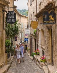 St-Paul-de-Vence or St Paul, Provence, France (photo) | Obraz na stenu
