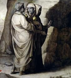 The Holy Women at the Tomb (oil on panel) | Obraz na stenu