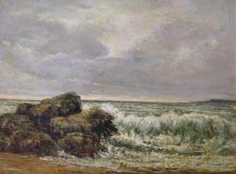 The Wave, 1869 (oil on canvas) | Obraz na stenu