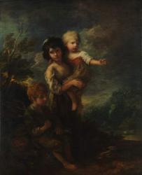 The wood gatherers, 1787 (oil on canvas) | Obraz na stenu