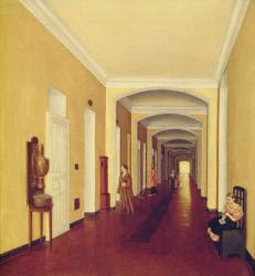 Interior in the Golitsyn Hospital, c.1840 (oil on canvas) | Obraz na stenu