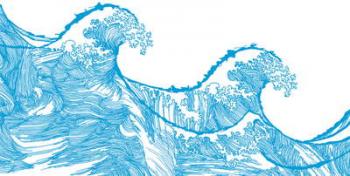 Kanagawa Wave, 2009 (digital) | Obraz na stenu