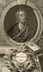 John Locke (1632-1704) from 'The Gallery of Portraits', published 1833 (engraving) | Obraz na stenu