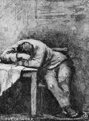 Out of Work, 1890 (litho) | Obraz na stenu