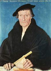 Portrait of Ulrich Stampfer, 1540 (oil on panel) | Obraz na stenu