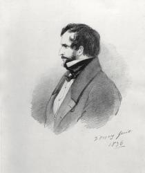 E.J. Trelawny, 1836 (engraving) | Obraz na stenu