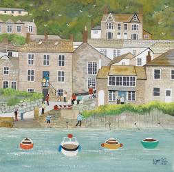 The Wharf at Mousehole | Obraz na stenu