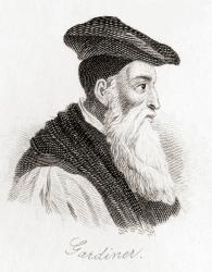 Stephen Gardiner, c. 1483 - 1555. English bishop, politician and Lord Chancellor during the English Reformation period. From Crabb's Historical Dictionary, published 1825. | Obraz na stenu