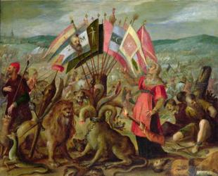 Allegory of the Turkish Wars: The Battle of Kronstadt | Obraz na stenu