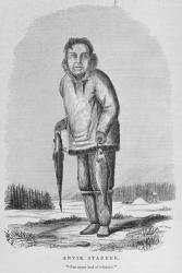 Anvik Stareek or 'One More Leaf of Tobacco', from 'Alaska and its Resources', by William H. Dall, engraved by John Andrew, pub. 1870 (engraving) | Obraz na stenu
